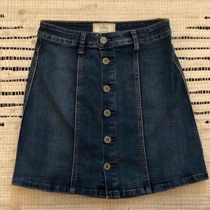 The Love Collection by Love and Money Denim Skirt
